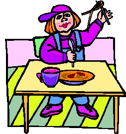 Lunching clip art