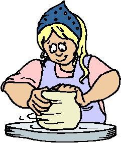 Making pottery clip art