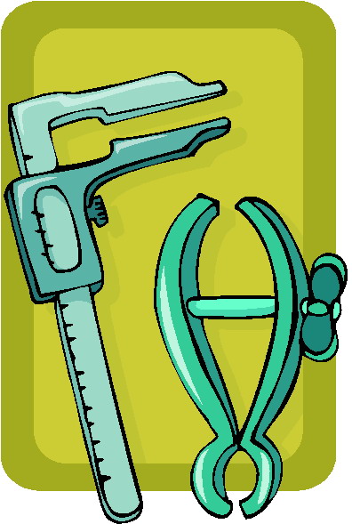 Measuring and weighing clip art