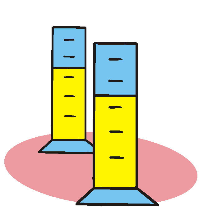 Measuring and weighing clip art