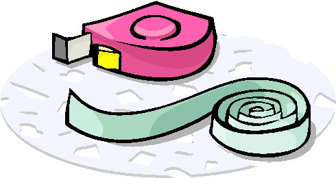 Measuring and weighing clip art