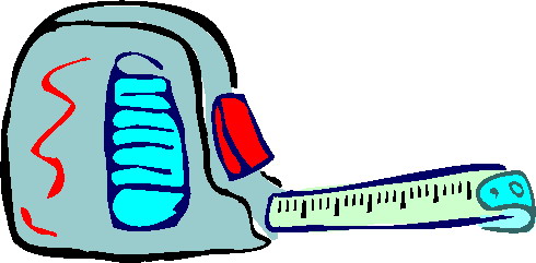 Measuring and weighing clip art