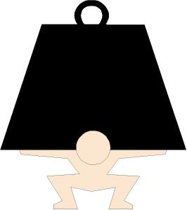 Measuring and weighing clip art