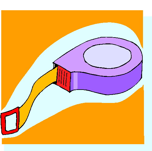 Measuring and weighing clip art