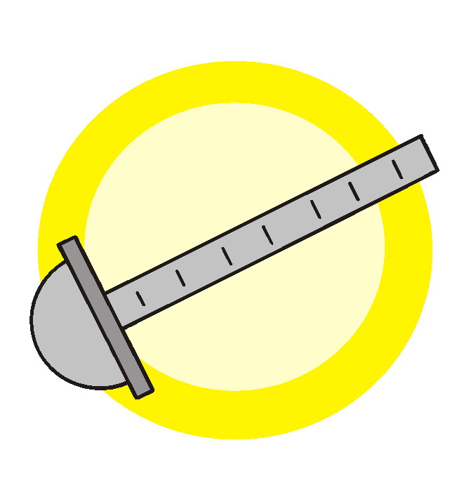 Measuring and weighing clip art