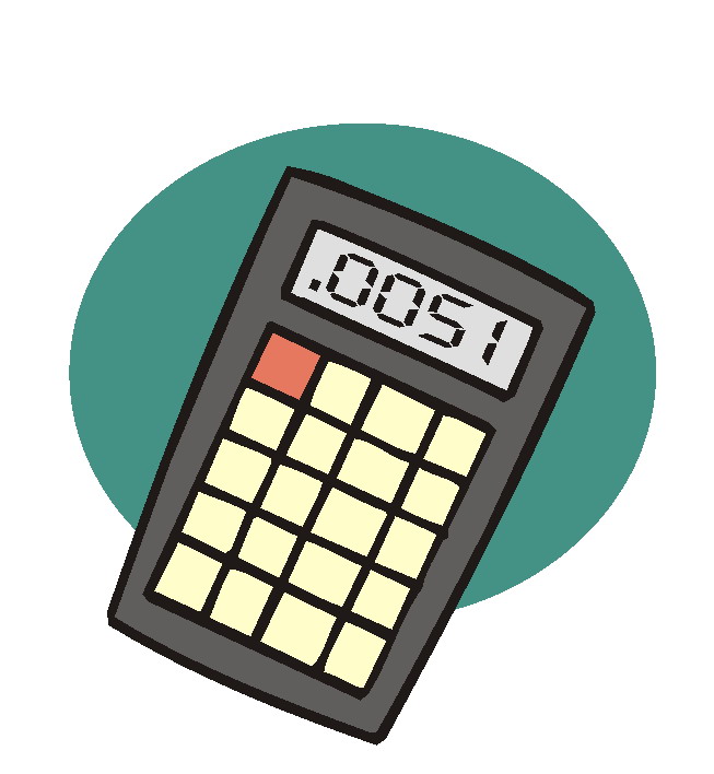 Measuring and weighing clip art