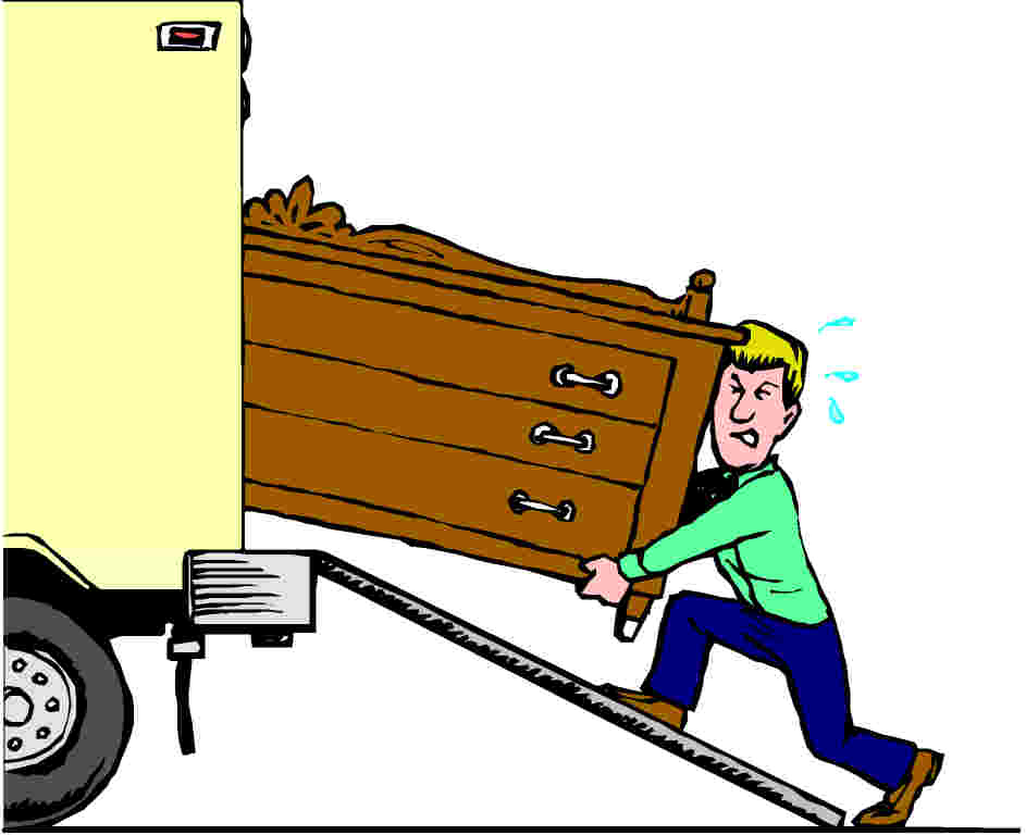 Moving clip art