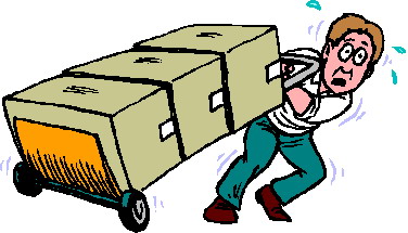 Moving clip art