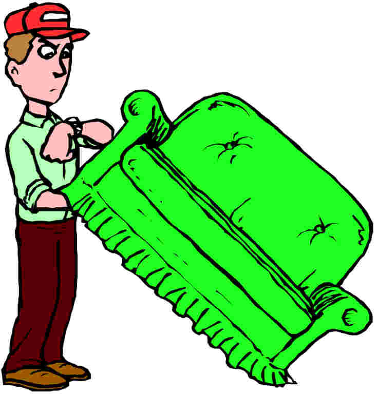 Moving clip art