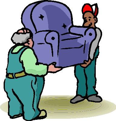 Moving clip art