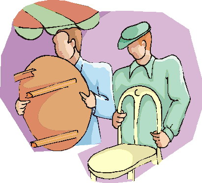 Moving clip art