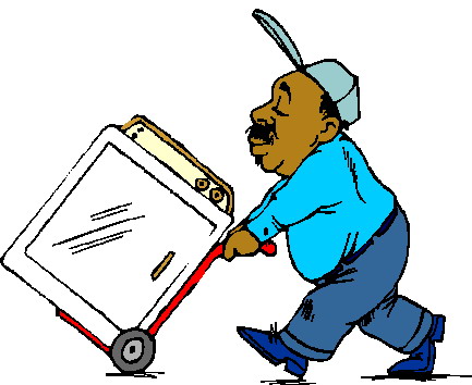 Moving clip art