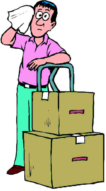 Moving clip art