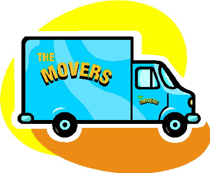 Moving clip art