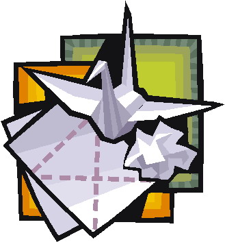 Origami clip art