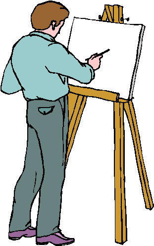 Painting clip art