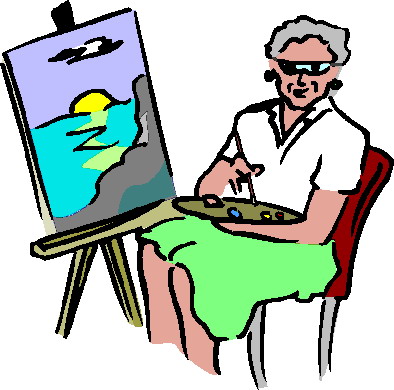 Painting clip art