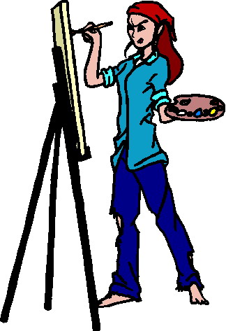 Painting clip art