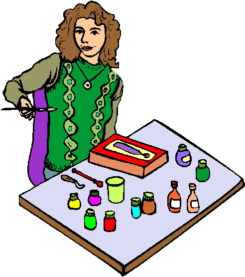 Painting clip art