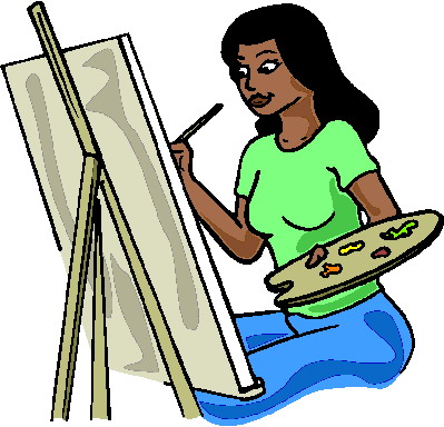 Painting clip art