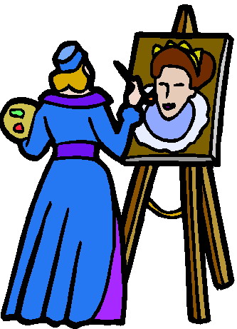 Painting clip art