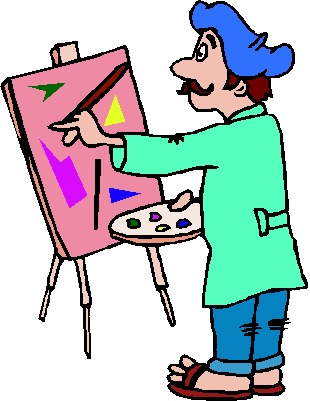 Painting clip art