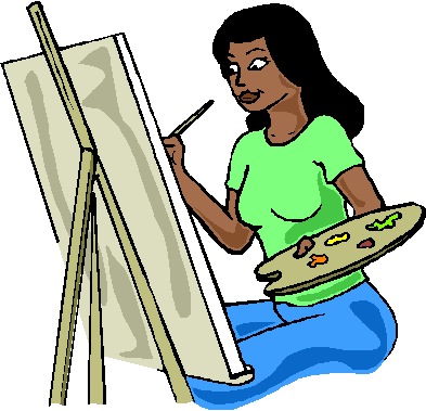 Painting clip art