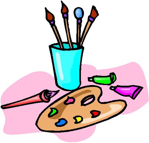 Painting clip art