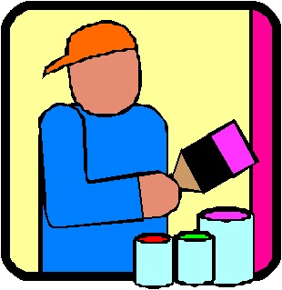 Painting clip art