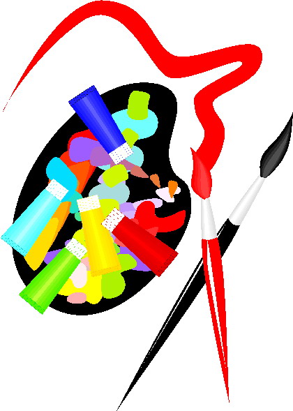 Painting clip art