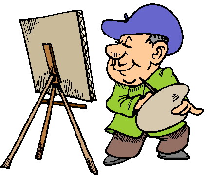 Painting clip art