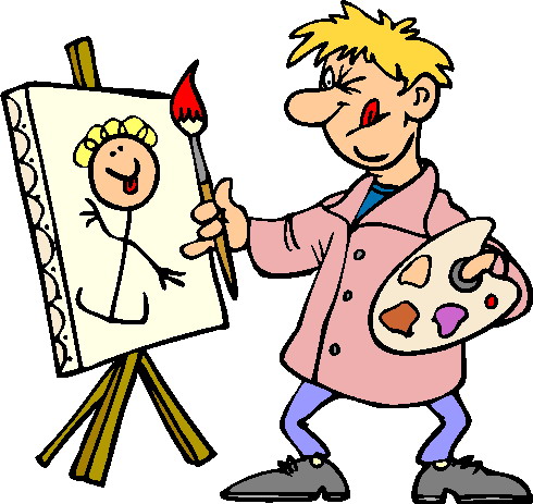 Painting clip art