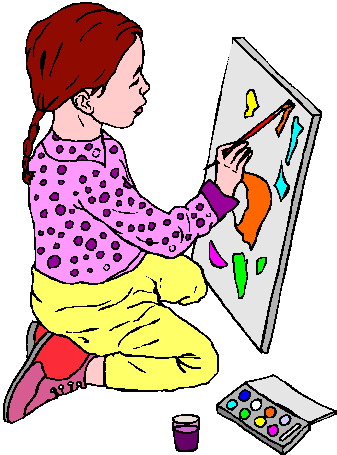 Painting clip art