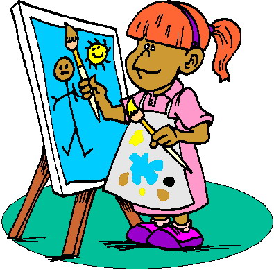 Painting clip art