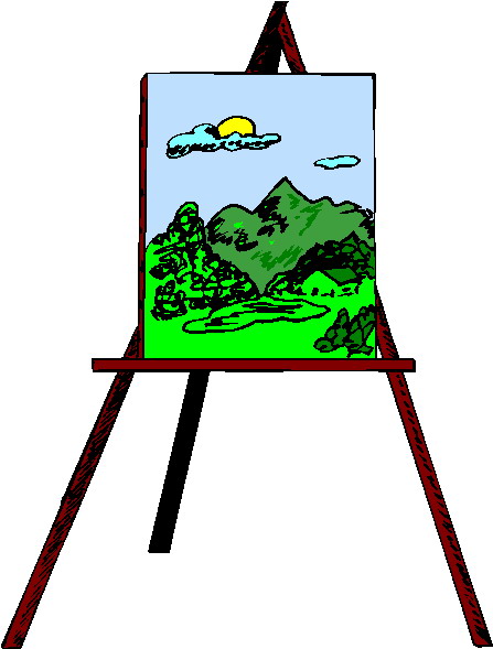 Painting clip art