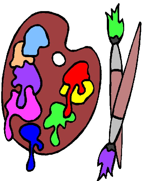 Painting clip art