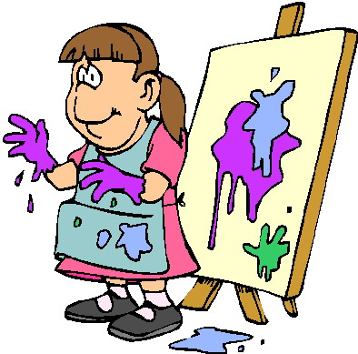 Painting clip art