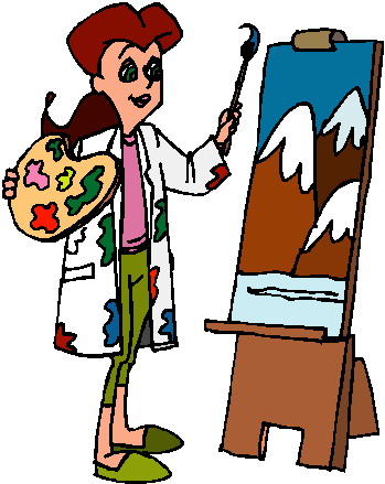 Painting clip art