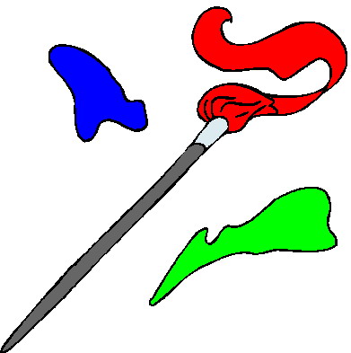 Painting clip art