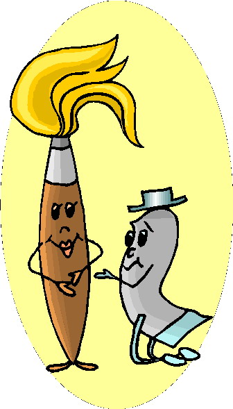 Painting clip art