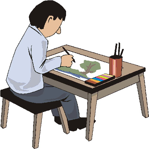 Painting clip art