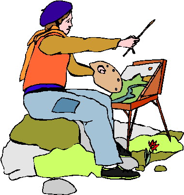 Painting clip art