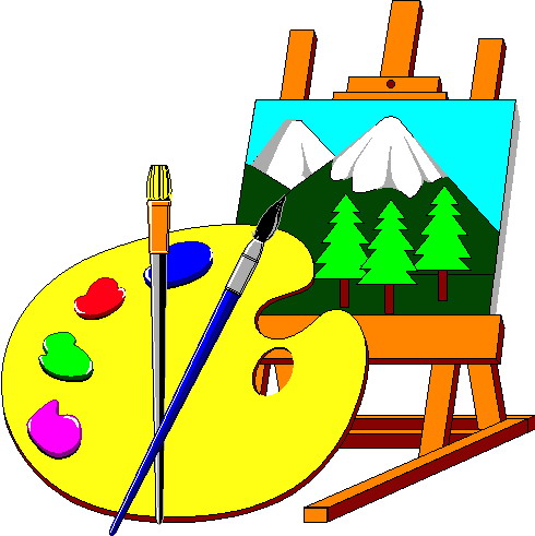 Painting clip art