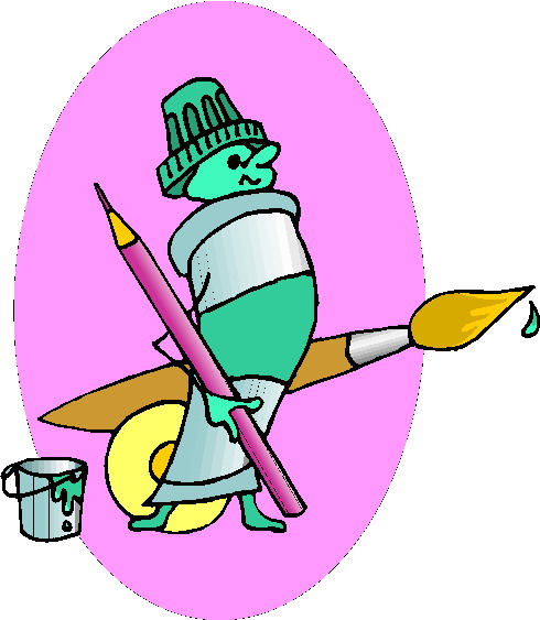 Painting clip art