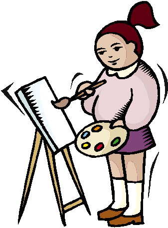 Painting clip art