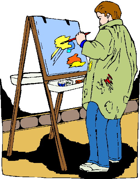 Painting clip art