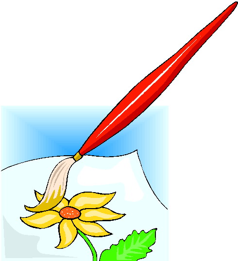 Painting clip art