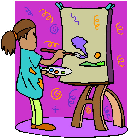 Painting clip art