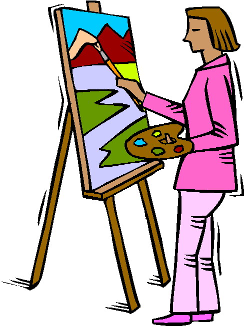 Painting clip art