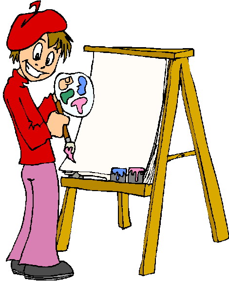 Painting clip art